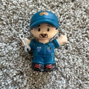 Replacement Mechanic Figure for Fisher-Price Little People Road Trip Garage